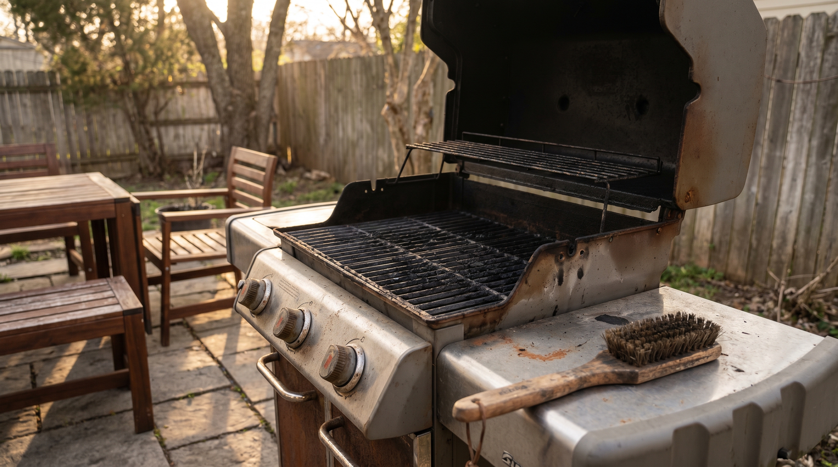 The grill cleaning problem nobody talks about at the cookout