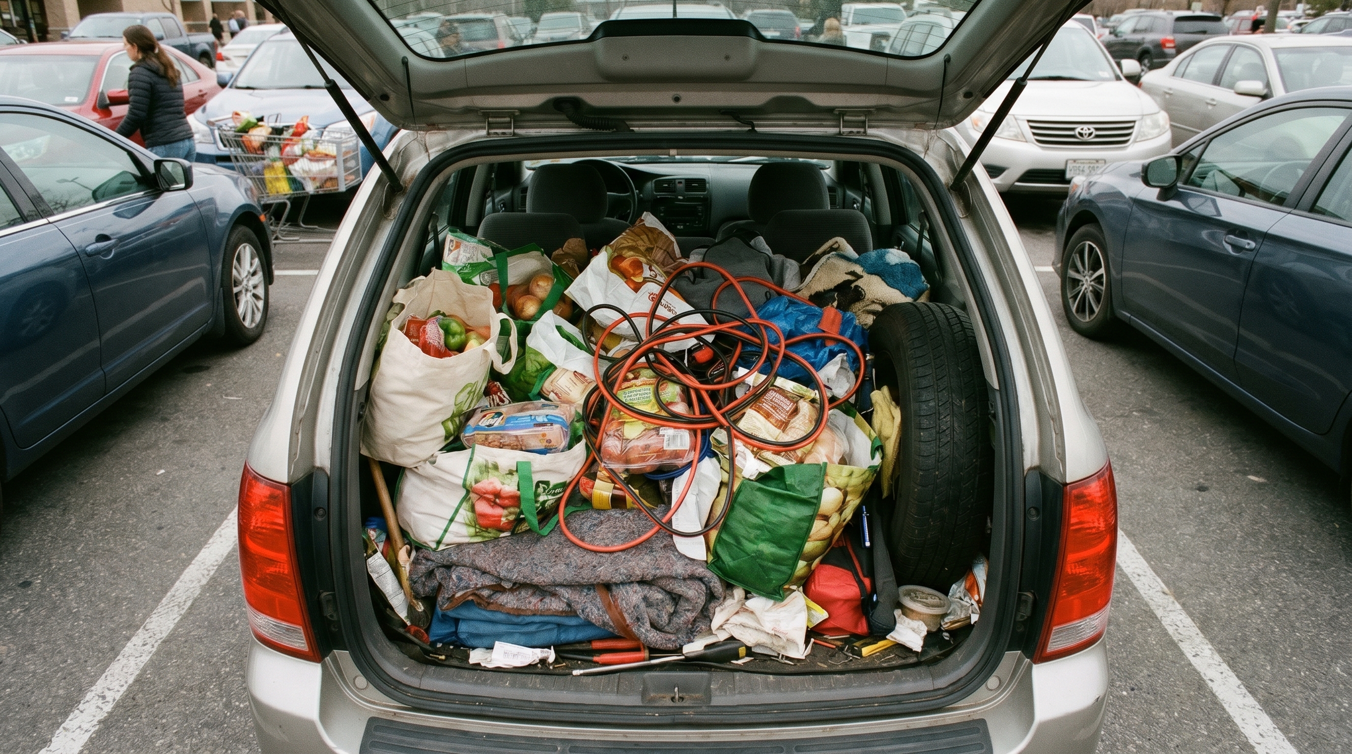 The trunk is the room nobody bothers to organize