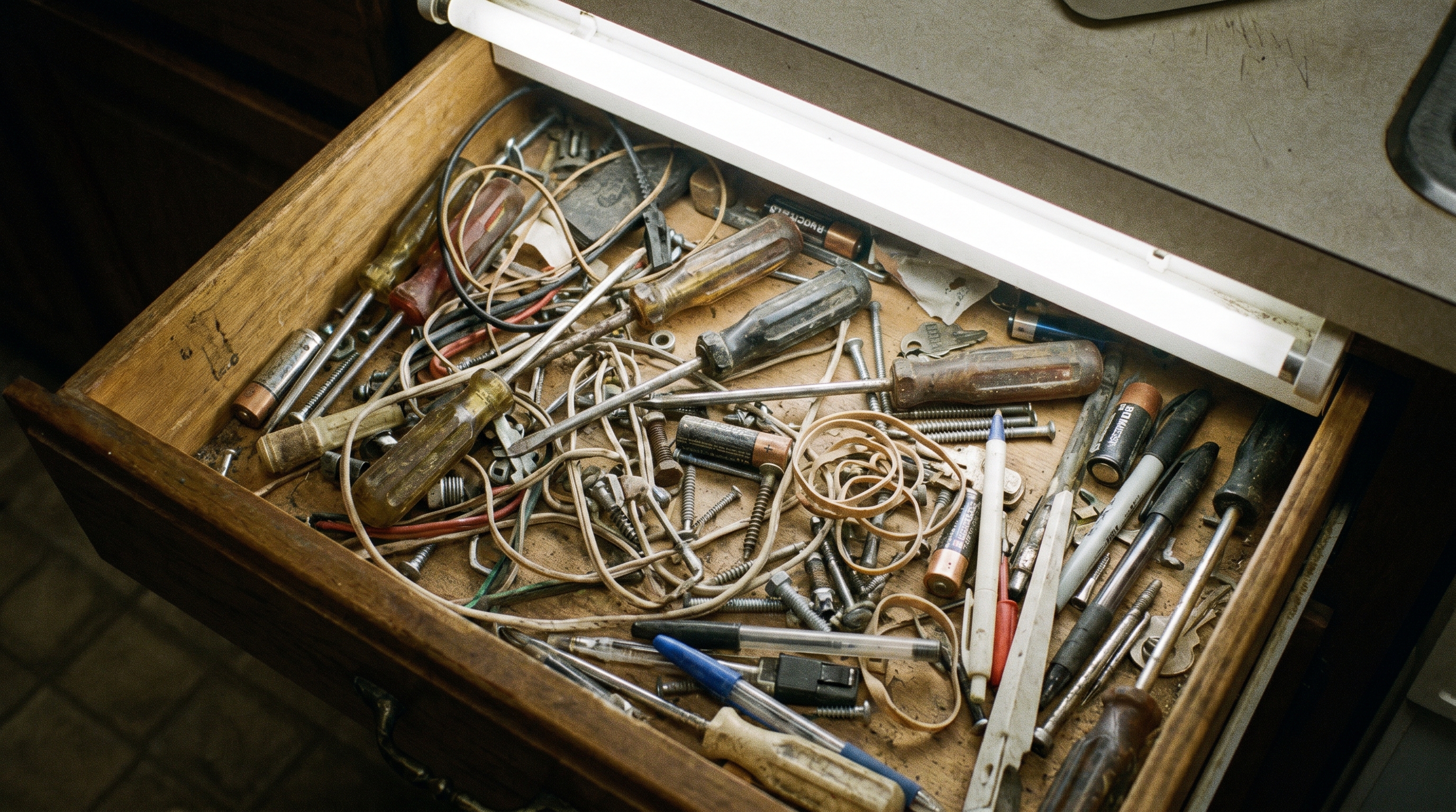 The junk drawer tool kit problem nobody talks about