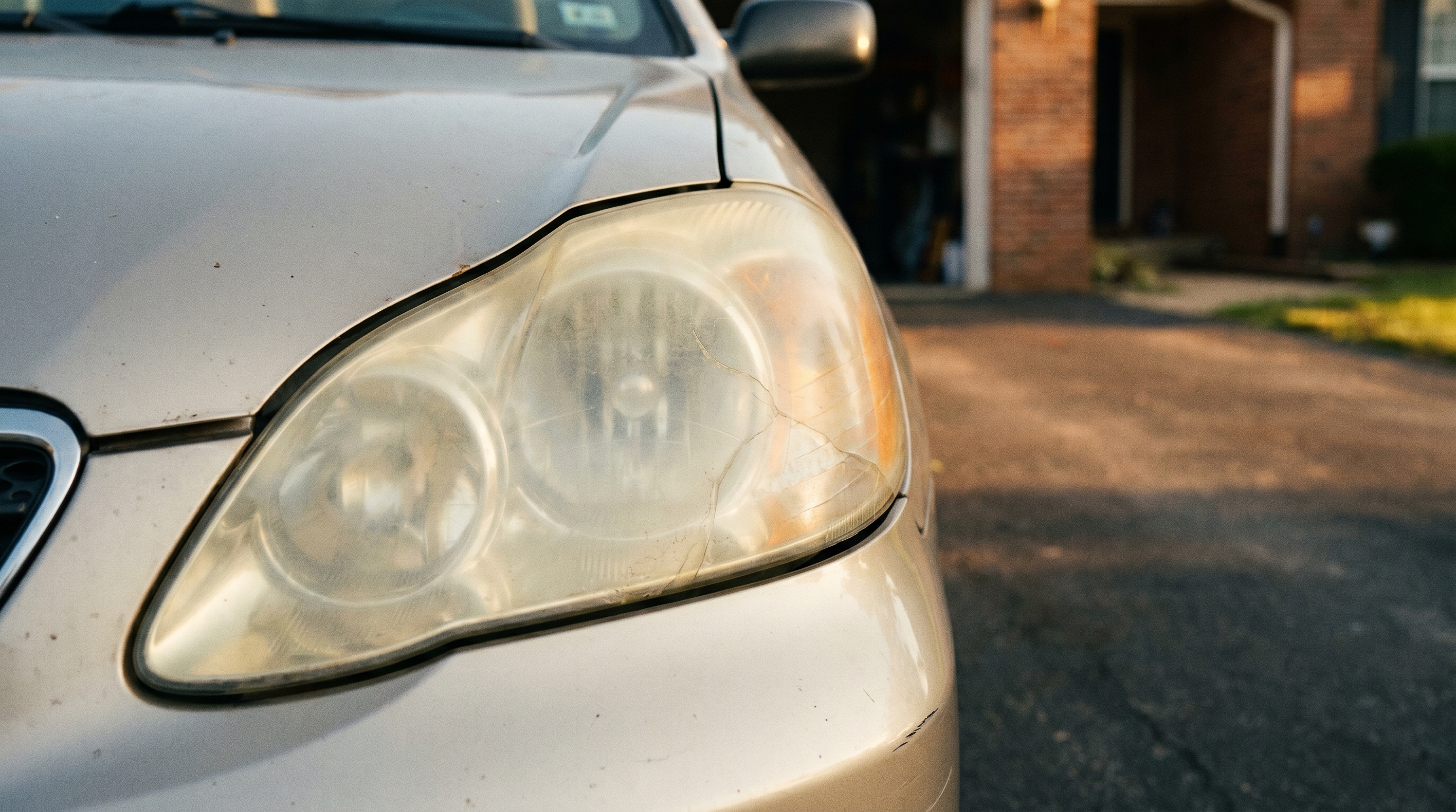 Your headlights aren't dim. They're just buried.