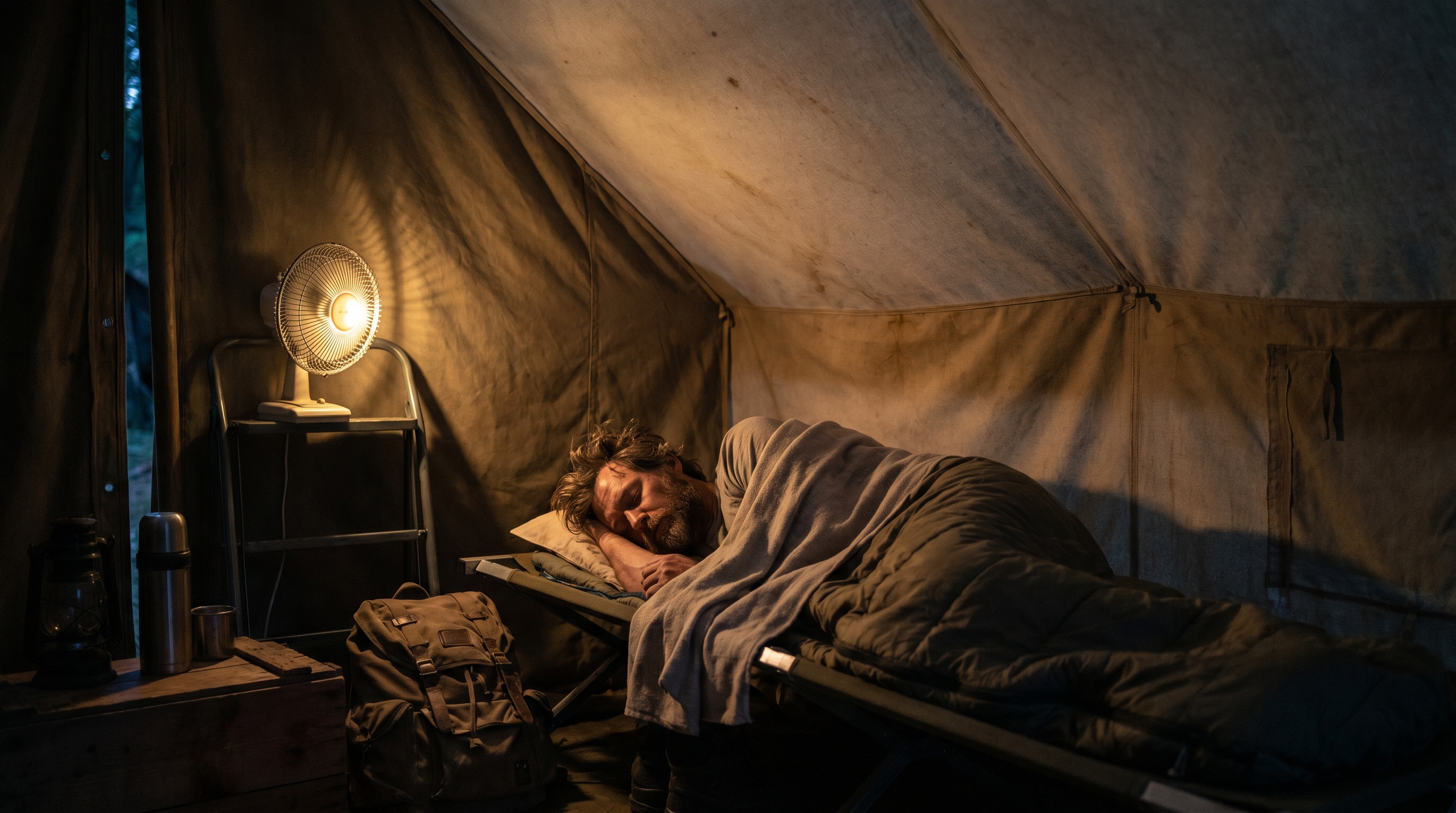 Why most camping fans are dead weight by morning